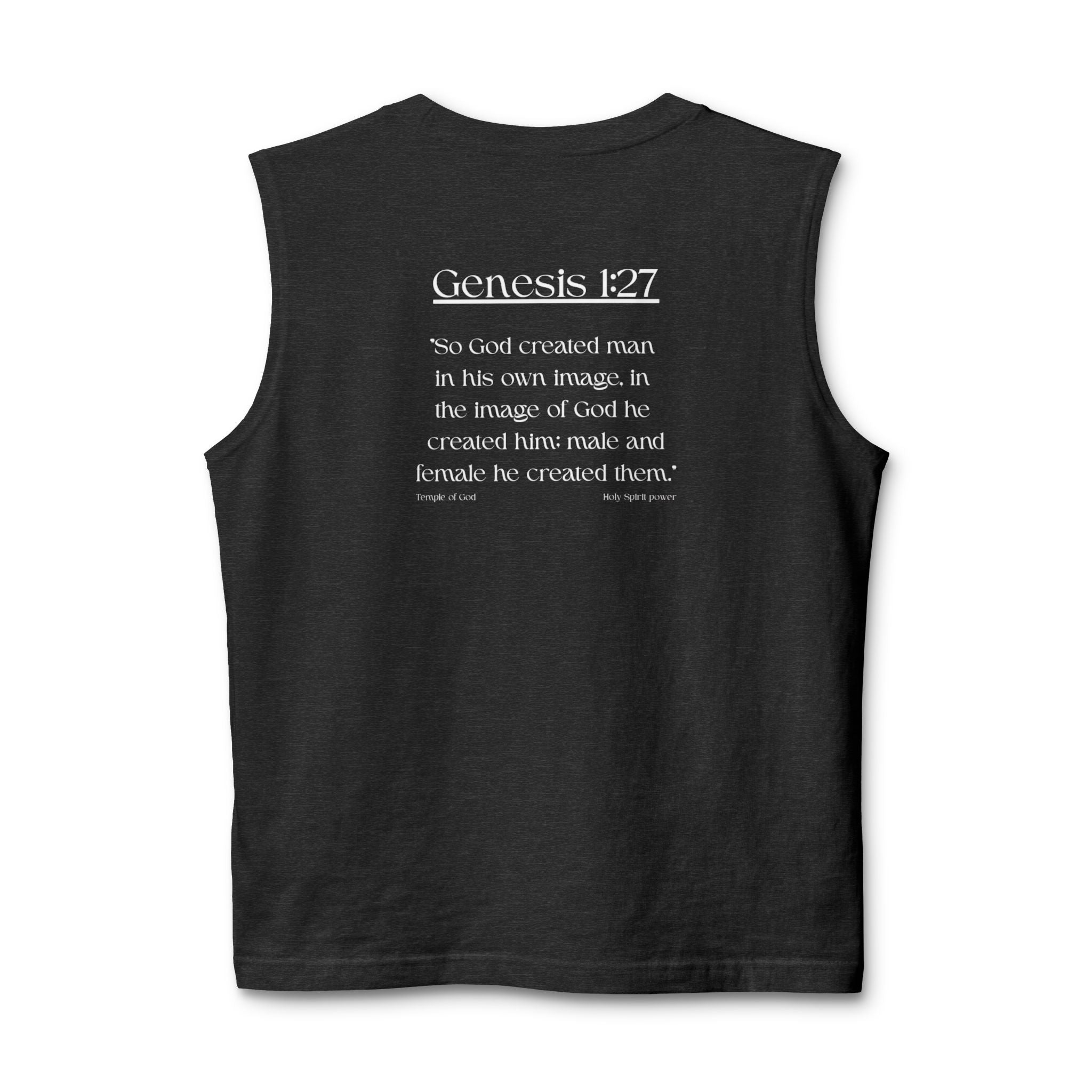 Genesis 1:27 tank top
