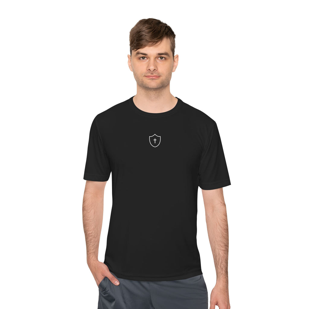 Moisture-Wicking Tee — Lightweight Faith Athletic Shirt