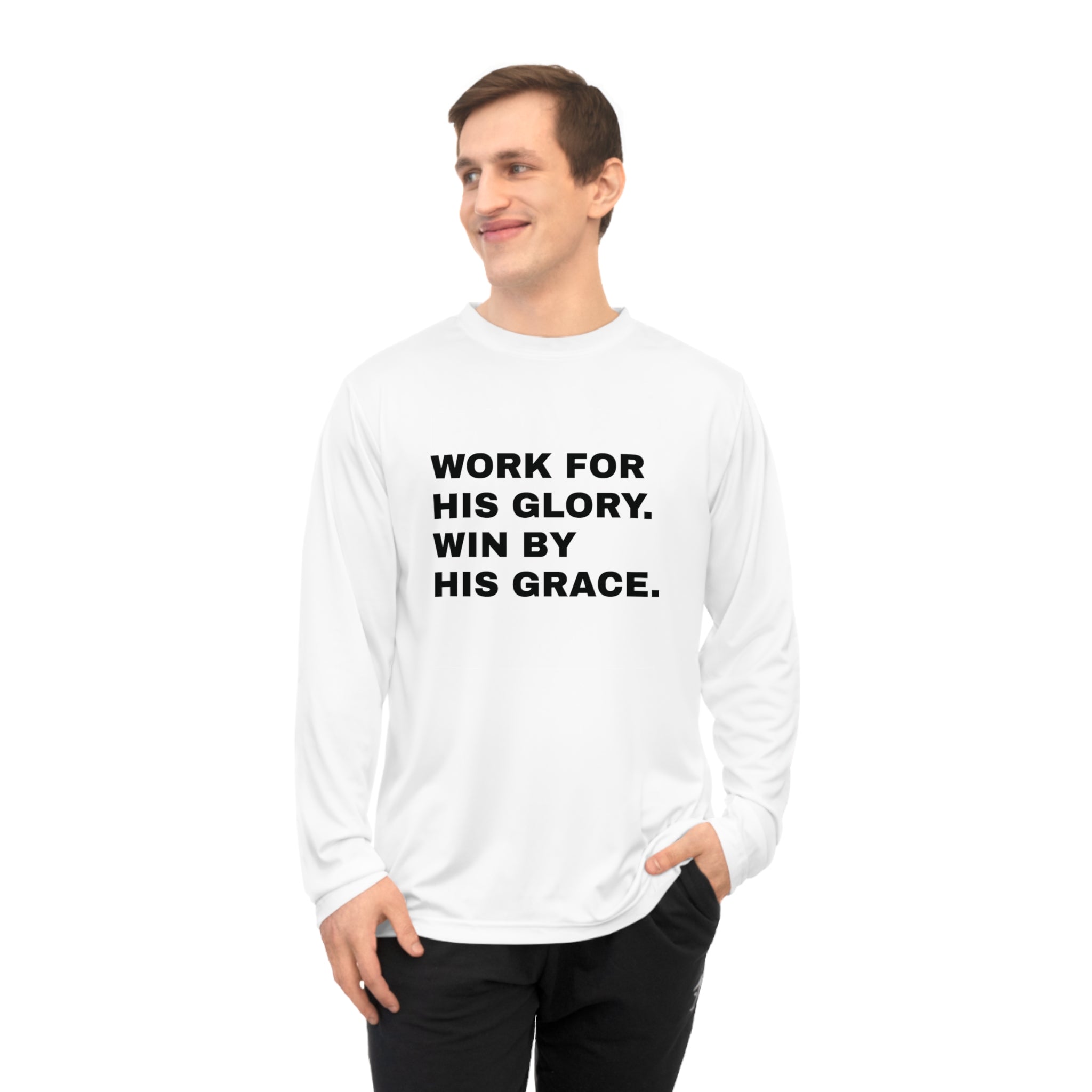 Work for His Glory Performance Long Sleeve