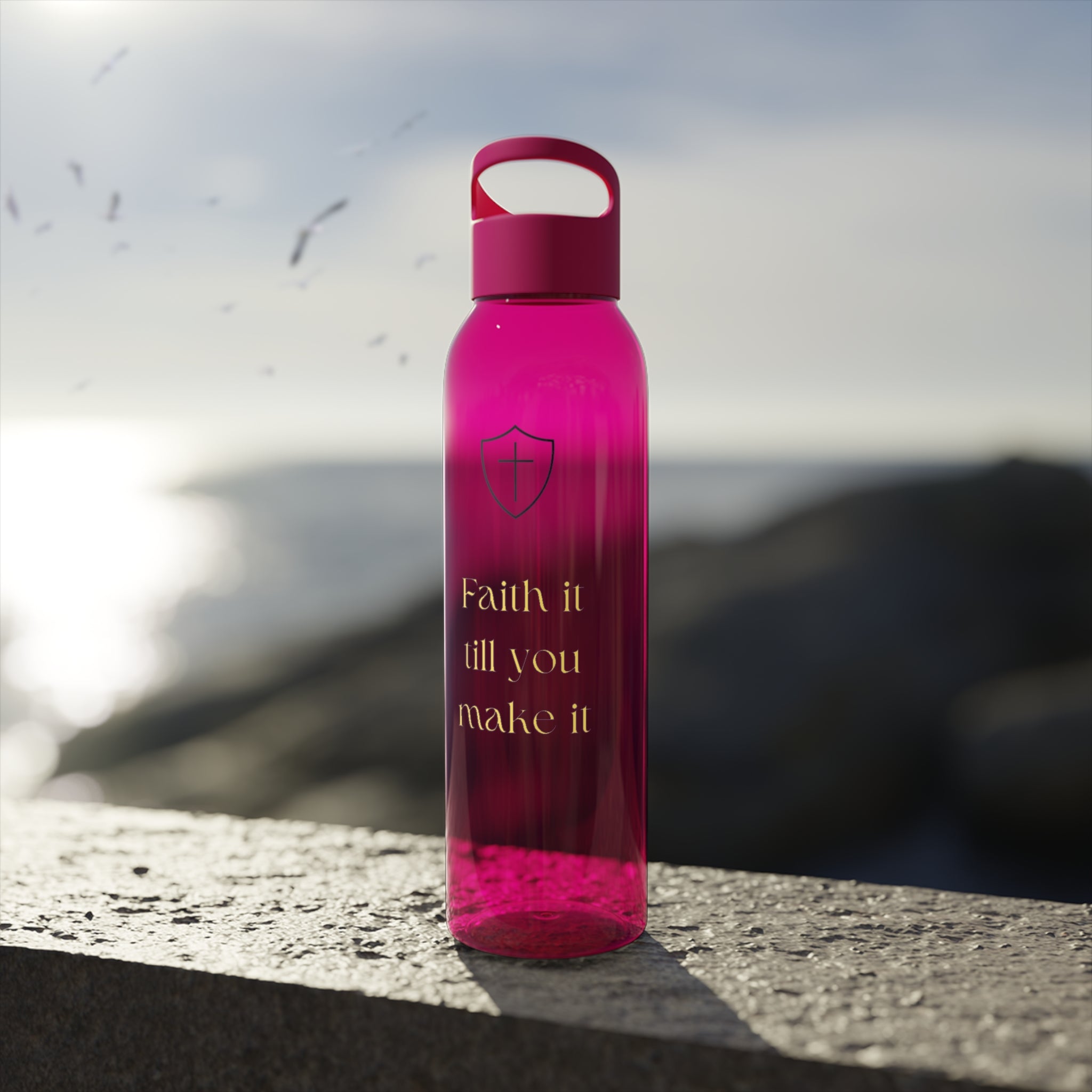 Faith It Till You Make It Water Bottle