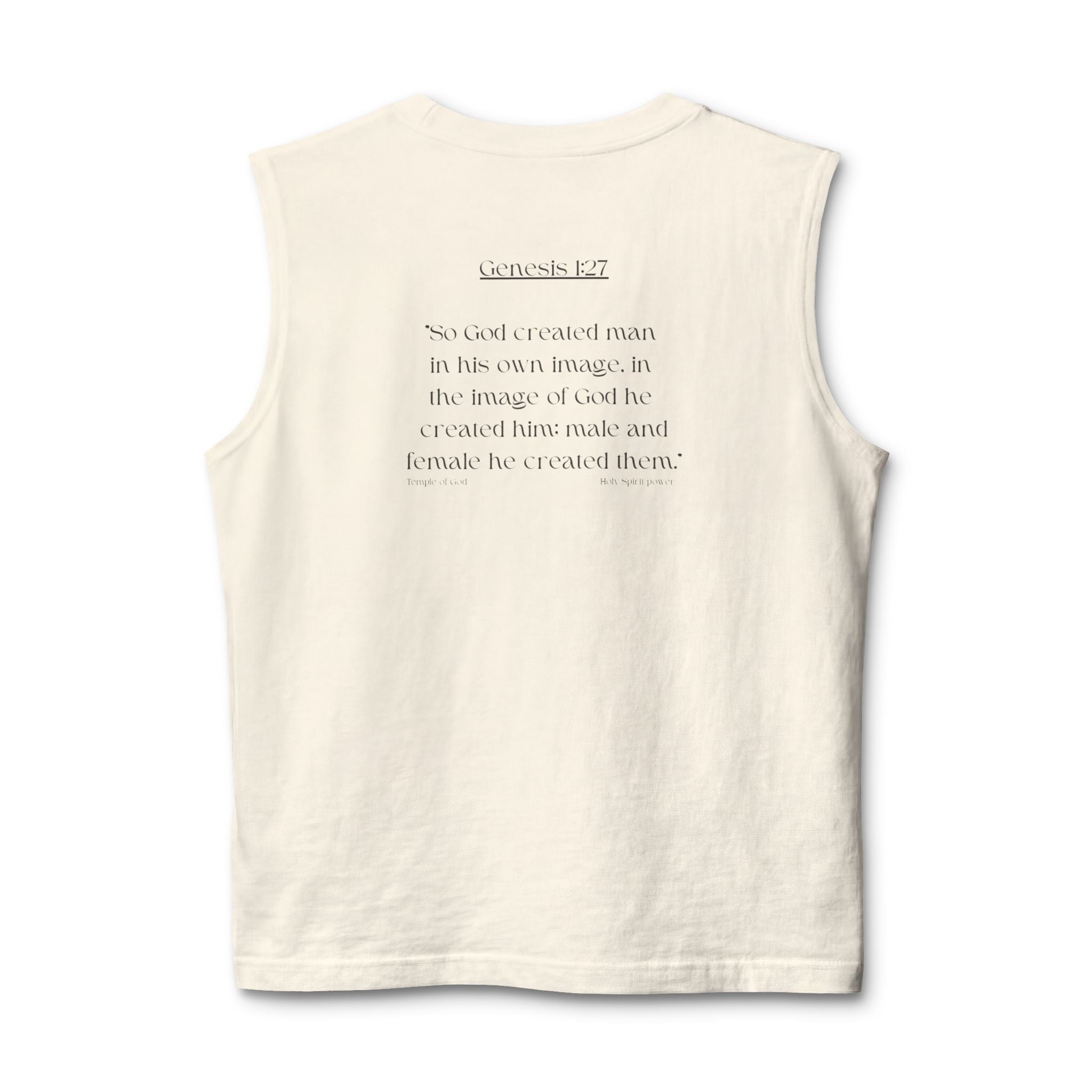 Genesis 1:27 tank top