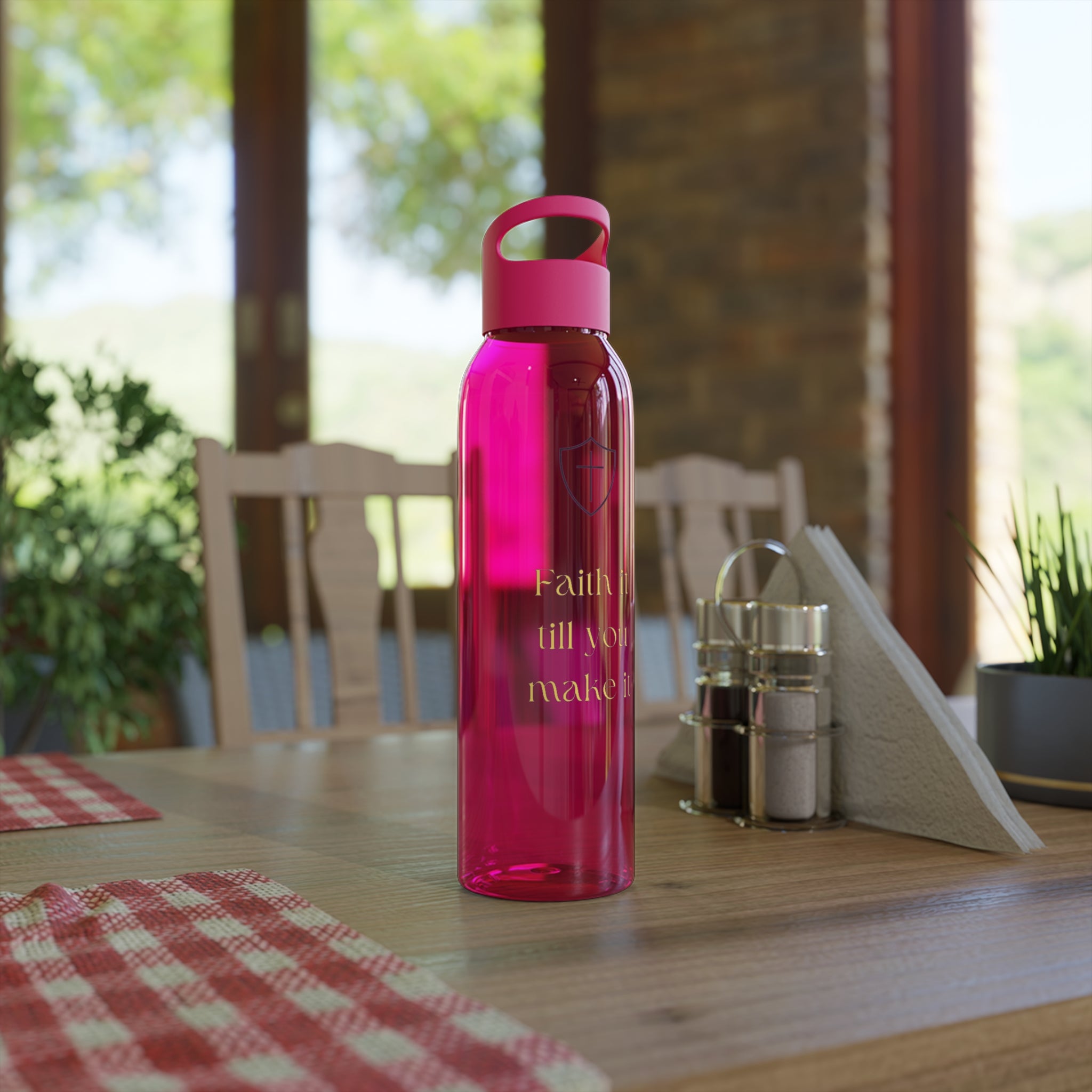 Faith It Till You Make It Water Bottle