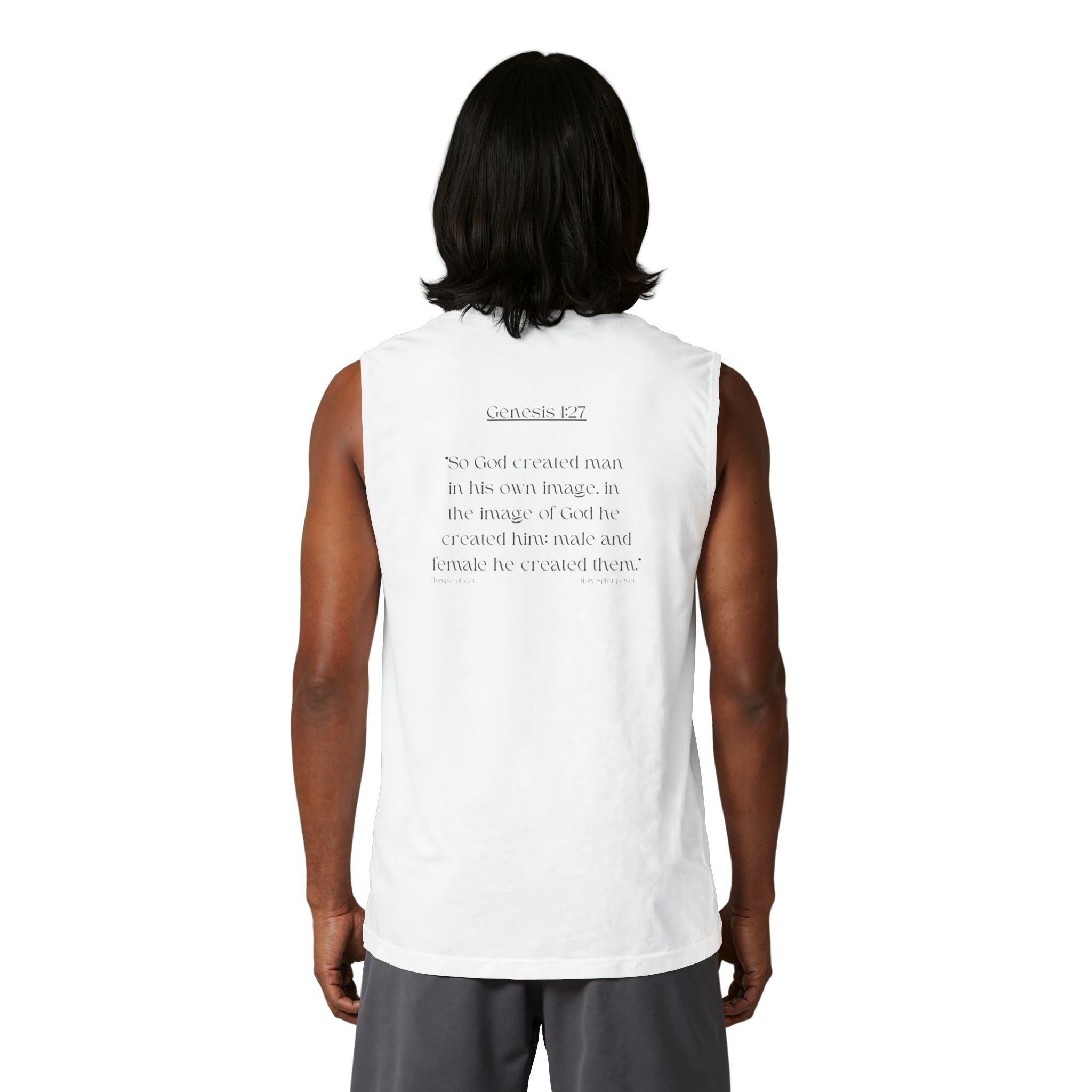 Genesis 1:27 tank top