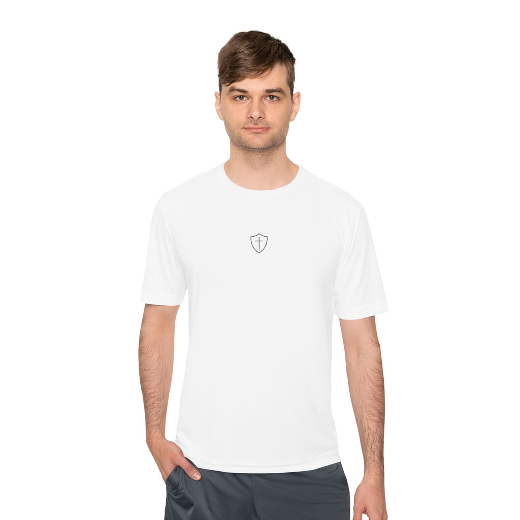 Moisture-Wicking Tee — Lightweight Faith Athletic Shirt