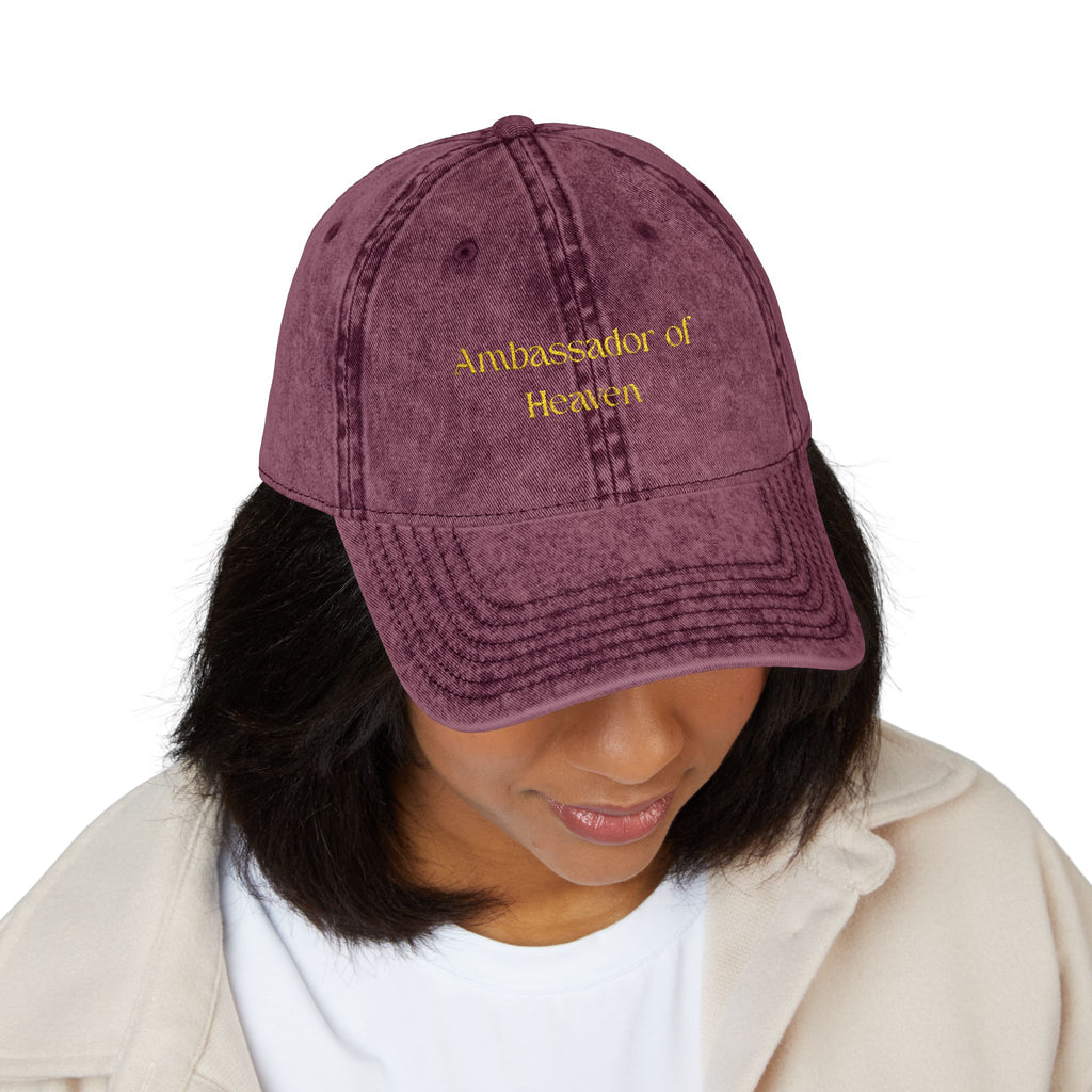 Ambassador of Heaven Vintage Cap