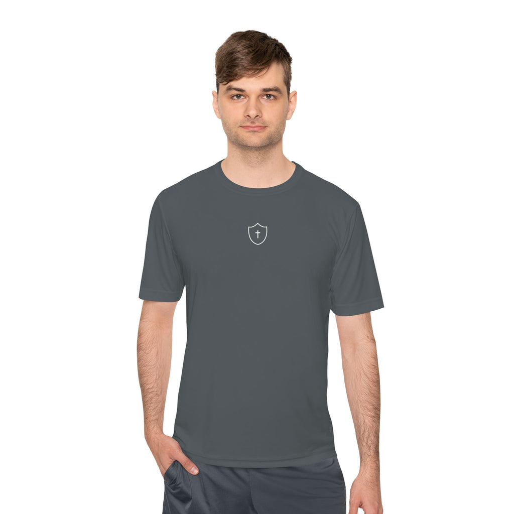 Moisture-Wicking Tee — Lightweight Faith Athletic Shirt