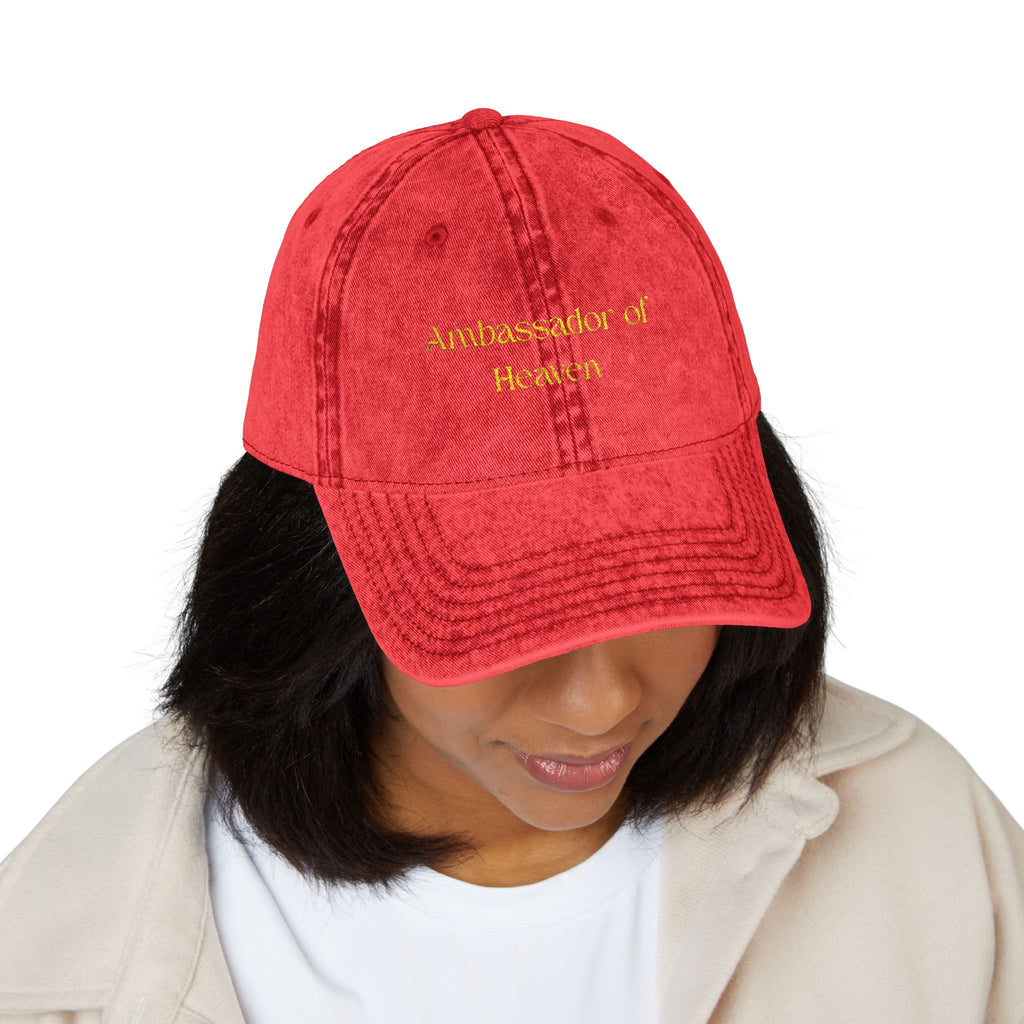 Ambassador of Heaven Vintage Cap