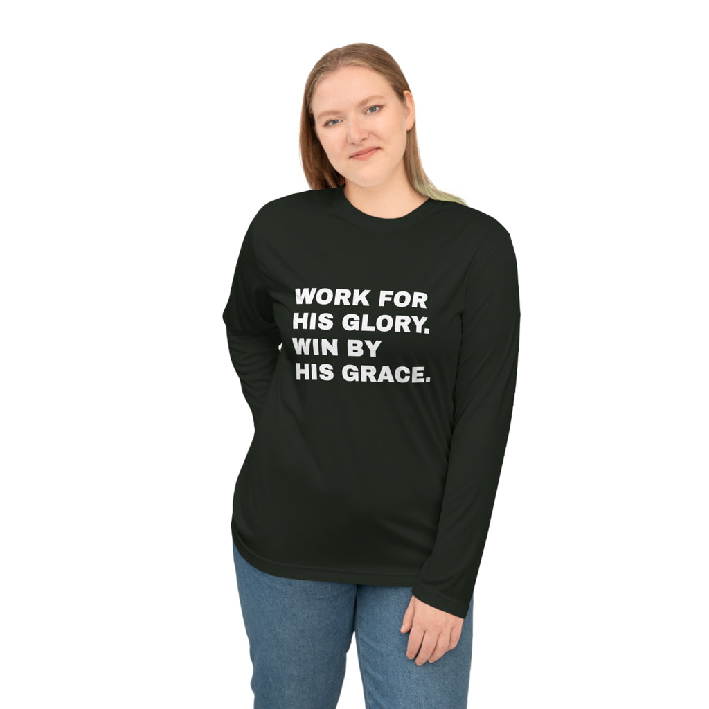 Work for His Glory Performance Long Sleeve