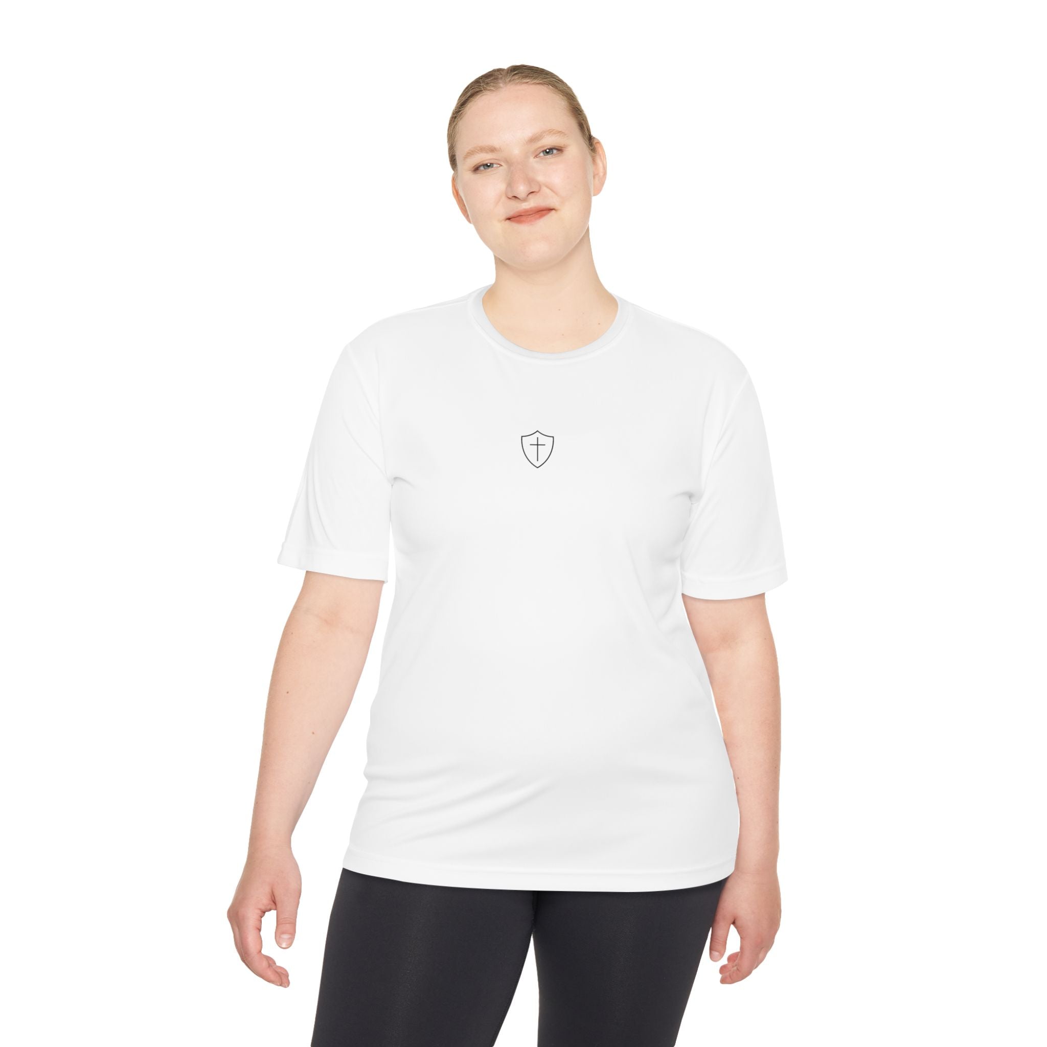 Moisture-Wicking Tee — Lightweight Faith Athletic Shirt