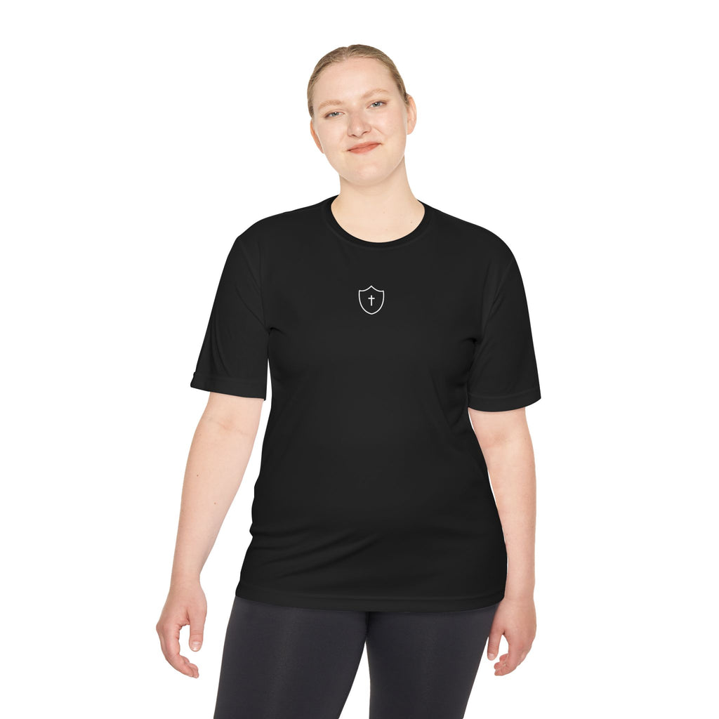Moisture-Wicking Tee — Lightweight Faith Athletic Shirt