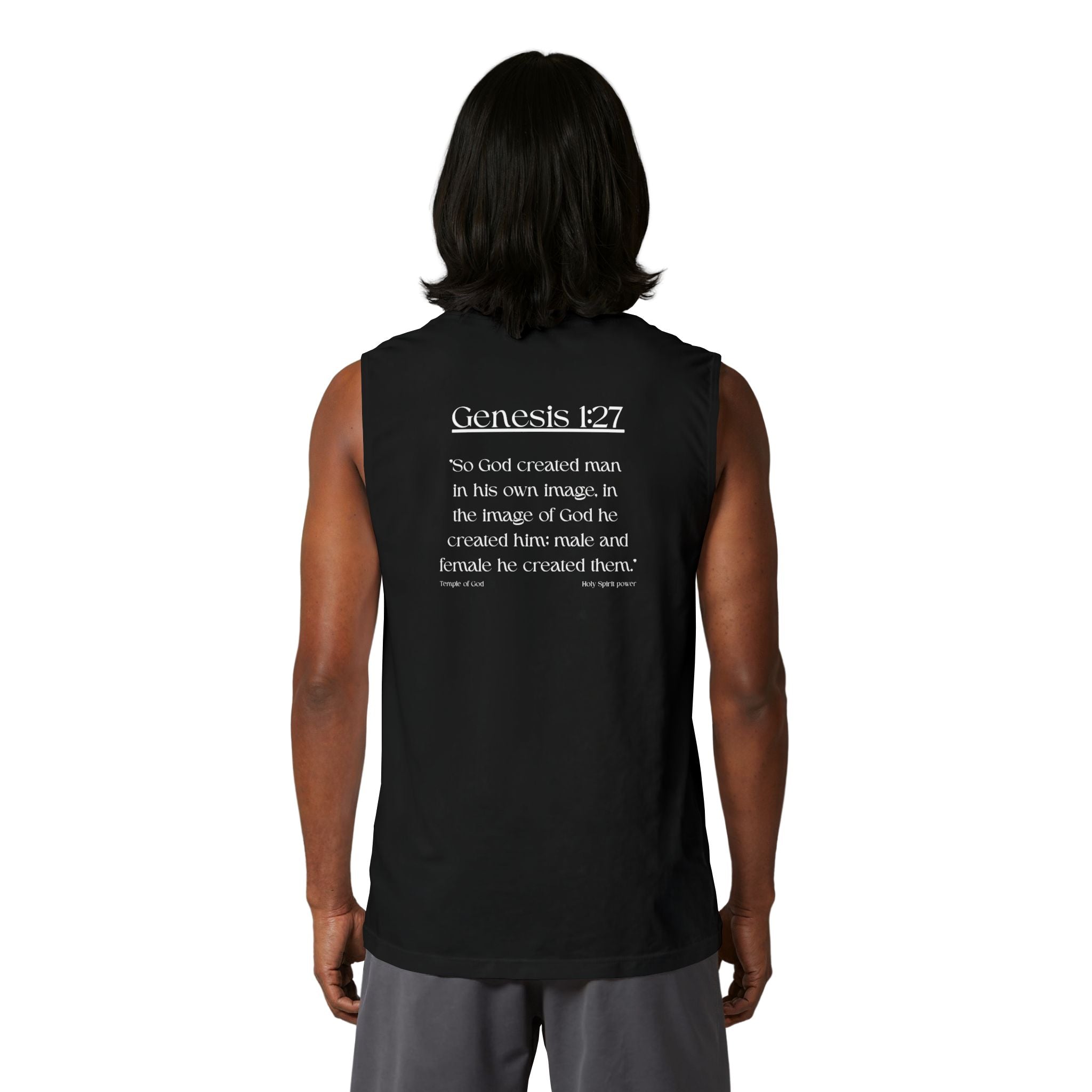 Genesis 1:27 tank top