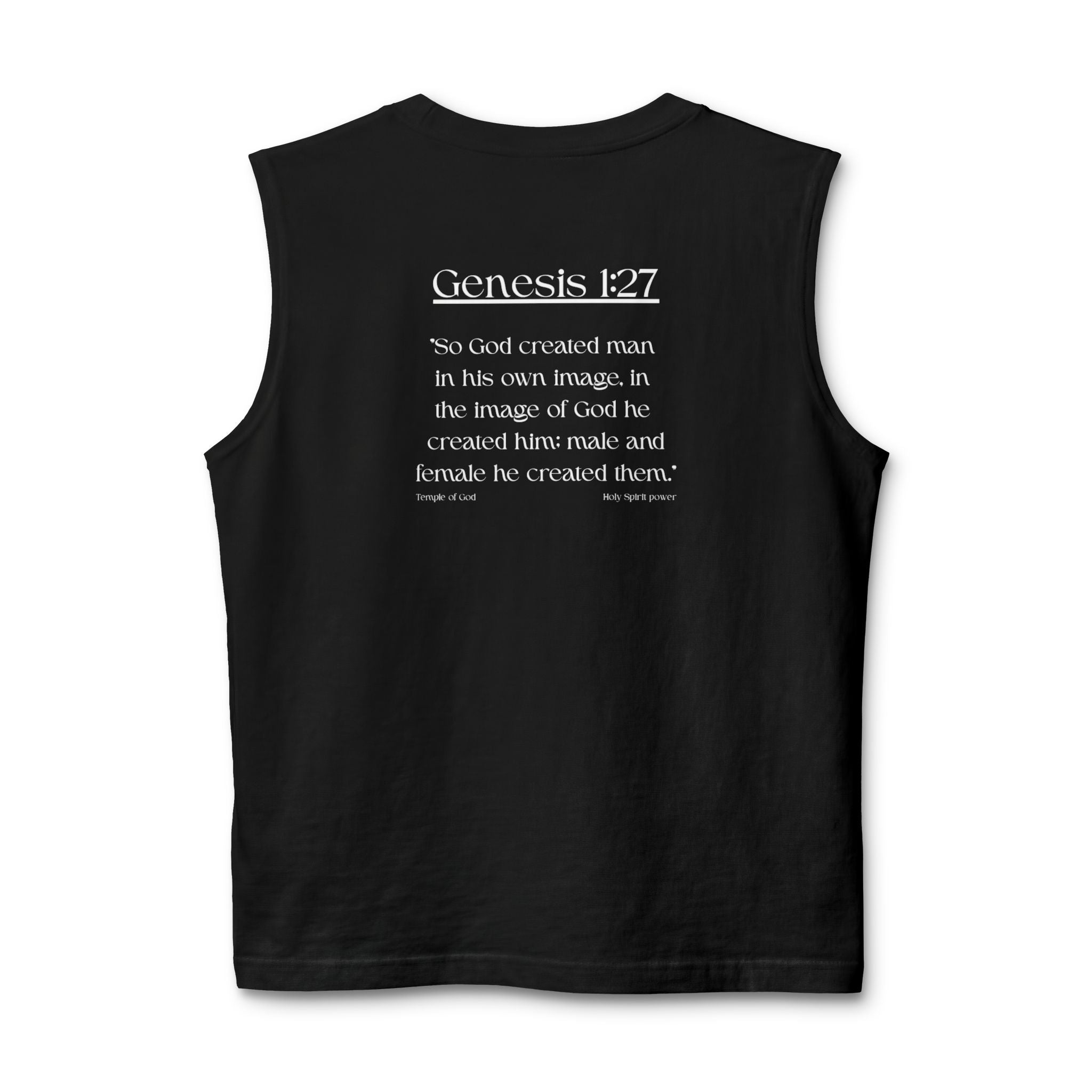 Genesis 1:27 tank top