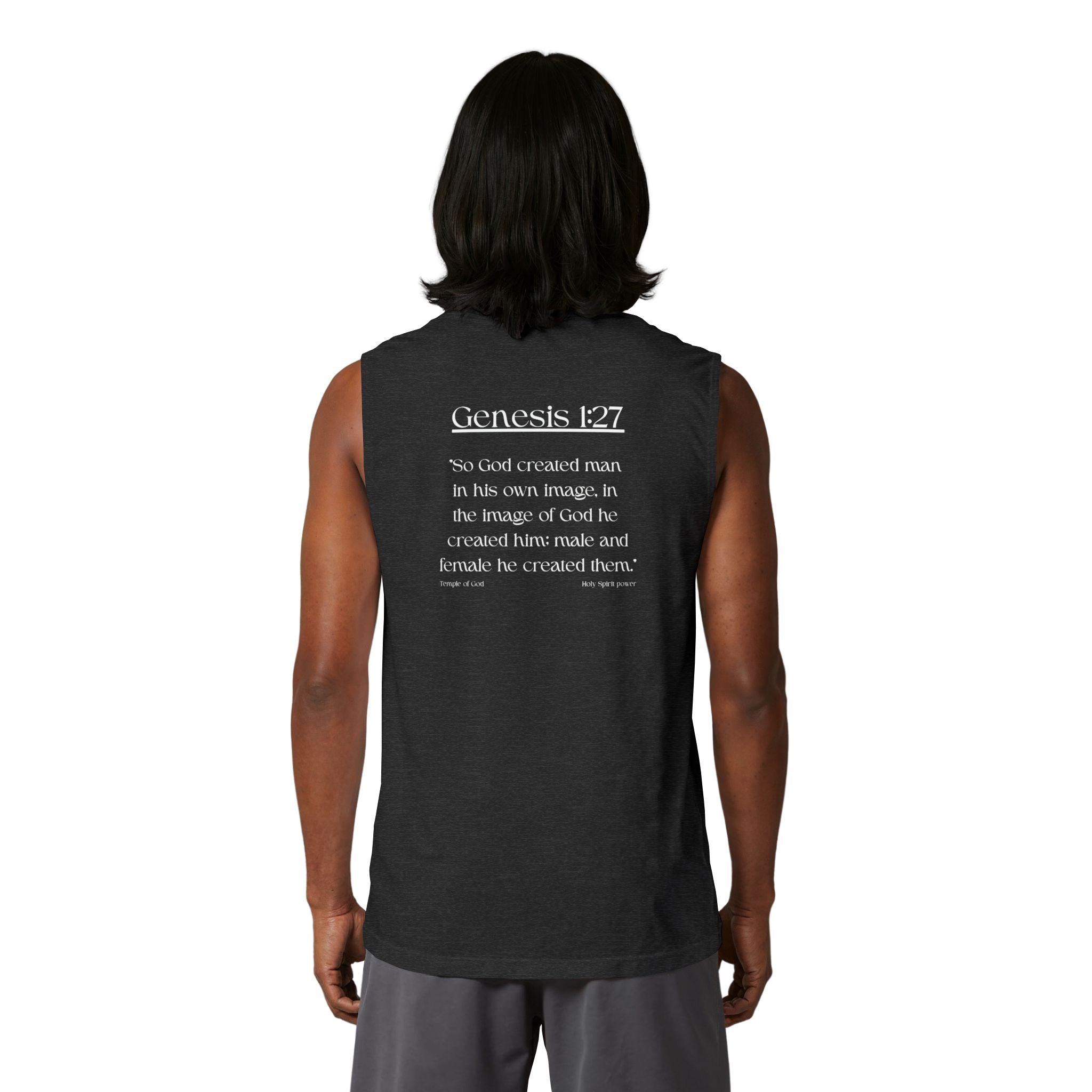 Genesis 1:27 tank top